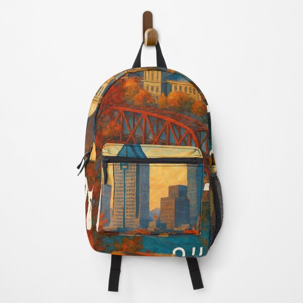 Item preview, Autumn View of Downtown Montréal, Québec designed and sold by Places On Earth.