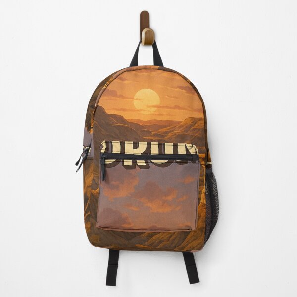 Item preview, Drumheller Tyrannosaurus and Hoodoos at Sunset, Alberta designed and sold by Places On Earth.