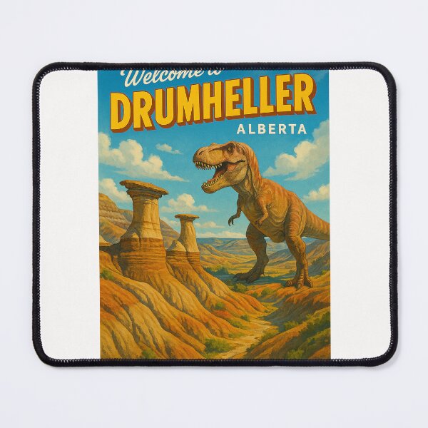 Item preview, Welcome to Drumheller, Alberta Dinosaur Country designed and sold by Places On Earth.