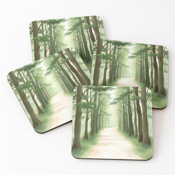 Item preview, Watercolor Forest Path designed and sold by sharon1210.