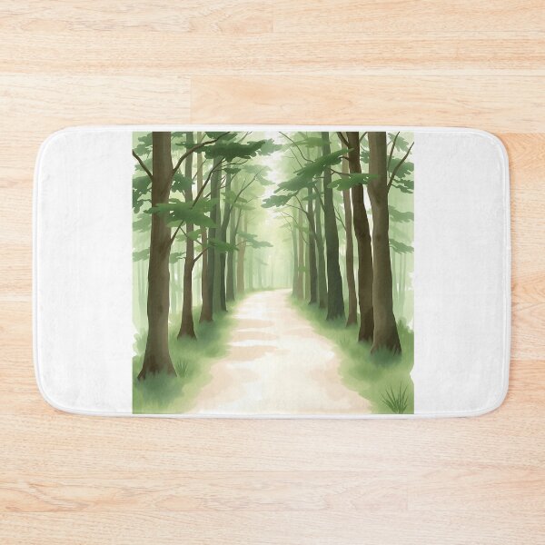 Item preview, Watercolor Forest Path designed and sold by sharon1210.