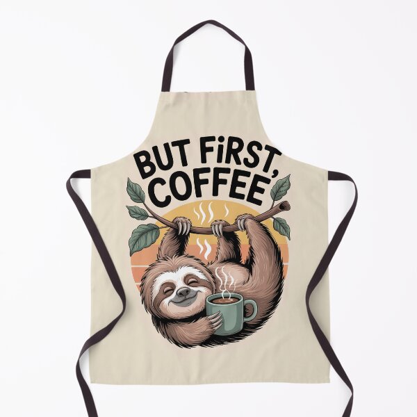 Artikelvorschau, But first, Coffee entworfen und verkauft von PixelPack Design.
