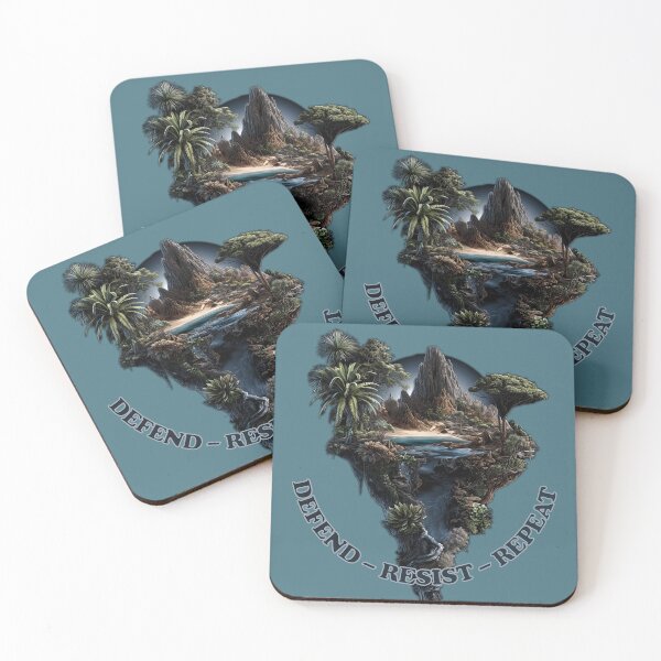 Item preview, Defending the island - again and again designed and sold by MeRisto - AI artwork.