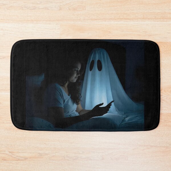 Item preview, Reading messages before bed. Ghost. designed and sold by Extintos.