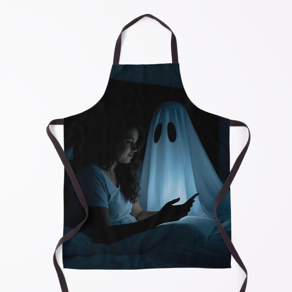 Item preview, Reading messages before bed. Ghost. designed and sold by Extintos.