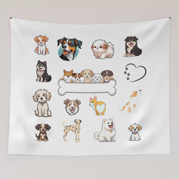 Item preview, Dogs  designed and sold by GrifonJ.