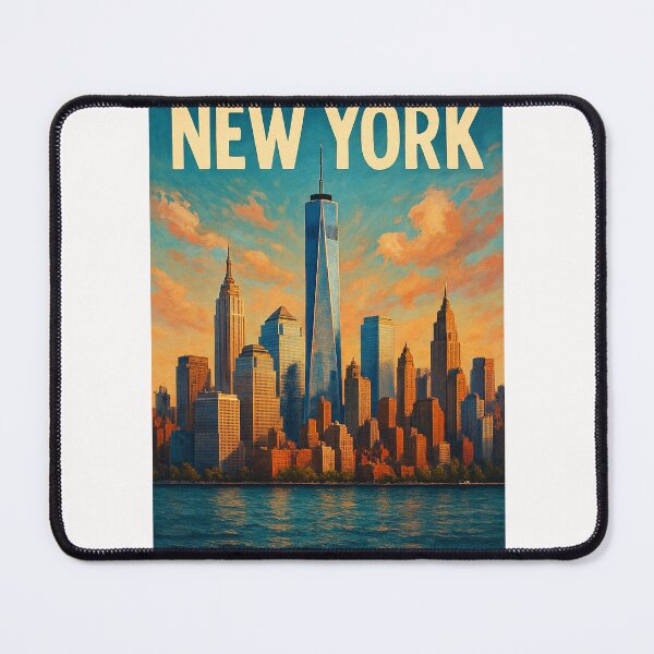 Item preview, Sunset over Lower Manhattan Skyline, New York City designed and sold by Places On Earth.
