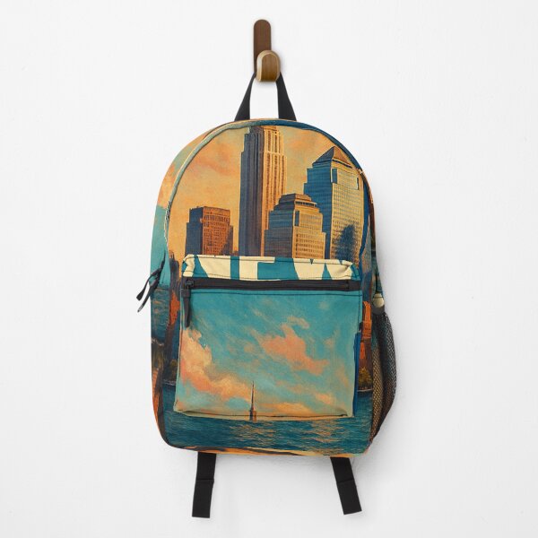 Item preview, Sunset over Lower Manhattan Skyline, New York City designed and sold by Places On Earth.