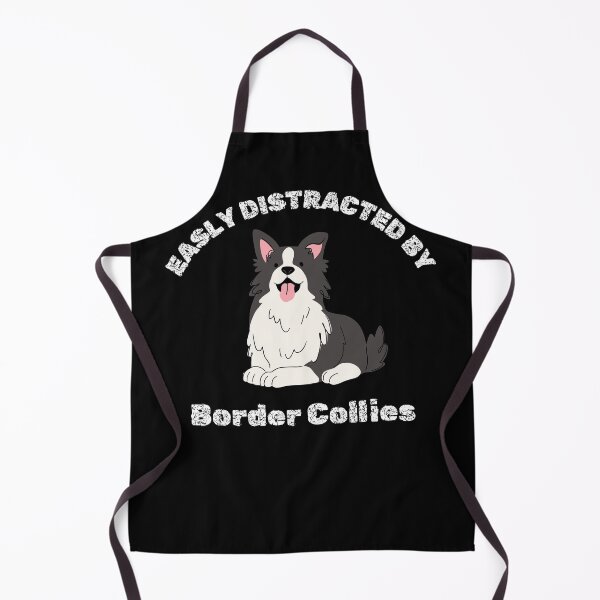 Item preview, Easily Distracted by Border Collies Funny Dog Lover Design designed and sold by Gravly.