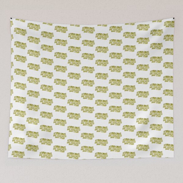 Item preview, Sometimes my feelings are loud designed and sold by pinkyfish1010.