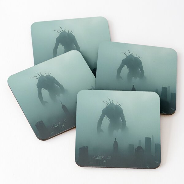 Item preview, Giant Monster Stalking City designed and sold by Extintos.