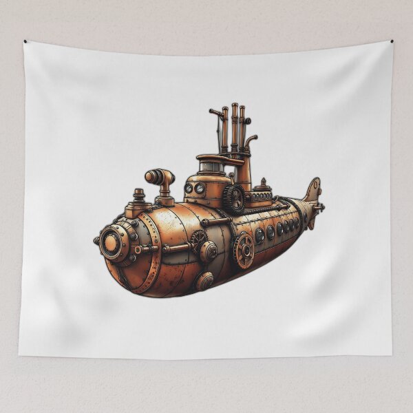 Item preview, Steampunk Submarine Design designed and sold by sharon1210.