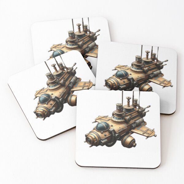 Item preview, Steampunk Spacecraft Art designed and sold by sharon1210.