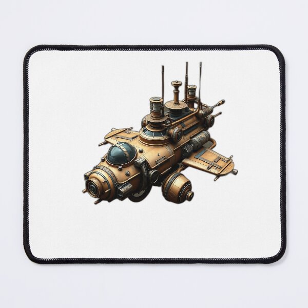 Item preview, Steampunk Spacecraft Art designed and sold by sharon1210.