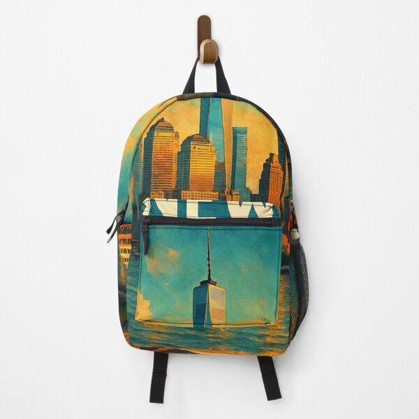 Item preview, Staten Island Ferries and NYC Skyline at Sunset designed and sold by Places On Earth.