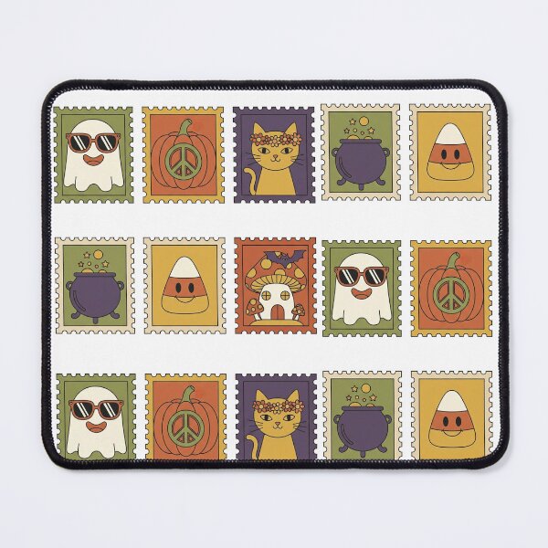 Item preview, Halloween Stamp | Vintage and Spookily Stylish Seasonal Graphic designed and sold by Tw1nsAIArt.