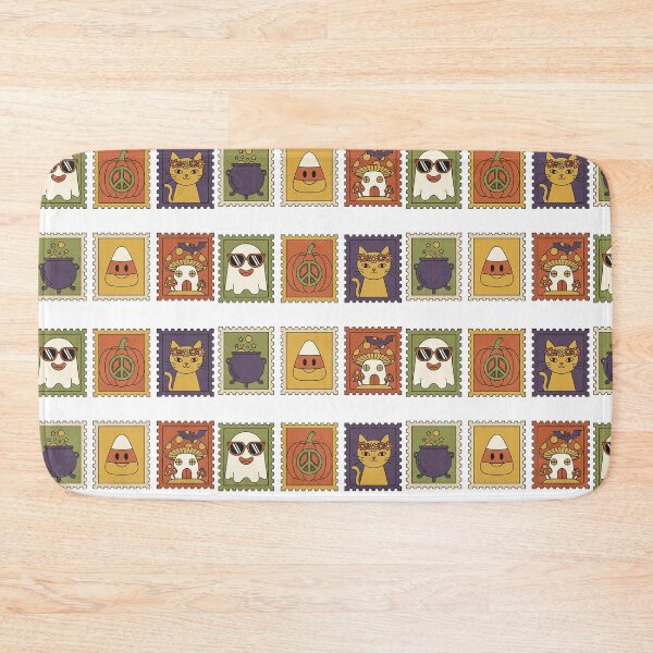 Item preview, Halloween Stamp | Vintage and Spookily Stylish Seasonal Graphic designed and sold by Tw1nsAIArt.