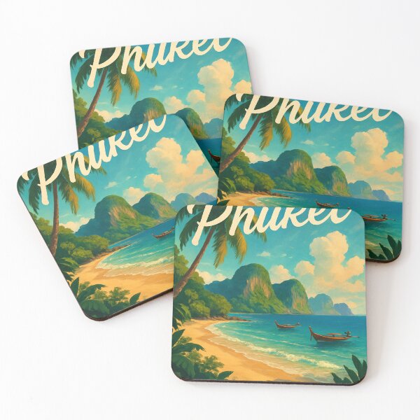 Item preview, Tropical Shores of Phuket, Thailand designed and sold by Places On Earth.