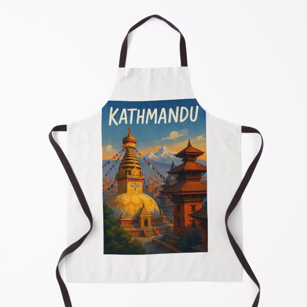 Item preview, Boudhanath Stupa and Himalayan Horizon, Kathmandu designed and sold by Places On Earth.