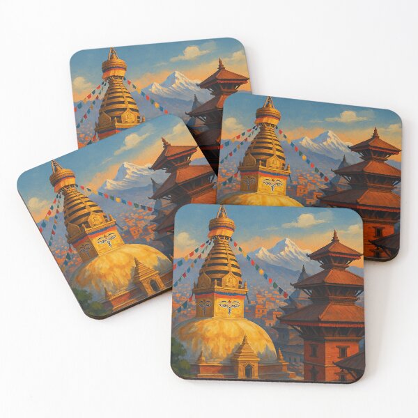 Item preview, Boudhanath Stupa and Himalayan Horizon, Kathmandu designed and sold by Places On Earth.