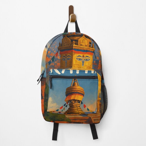 Item preview, Boudhanath Stupa and Himalayan Horizon, Kathmandu designed and sold by Places On Earth.