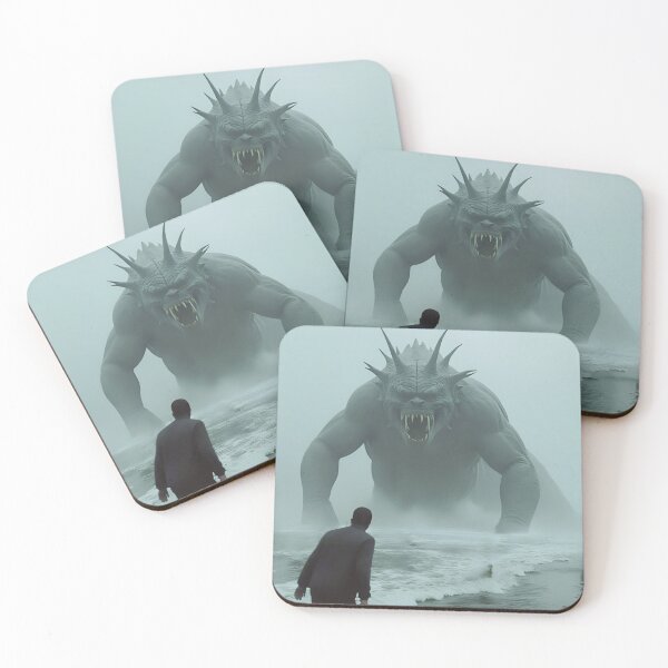 Item preview, Sea monster coming out of the ocean. designed and sold by Extintos.