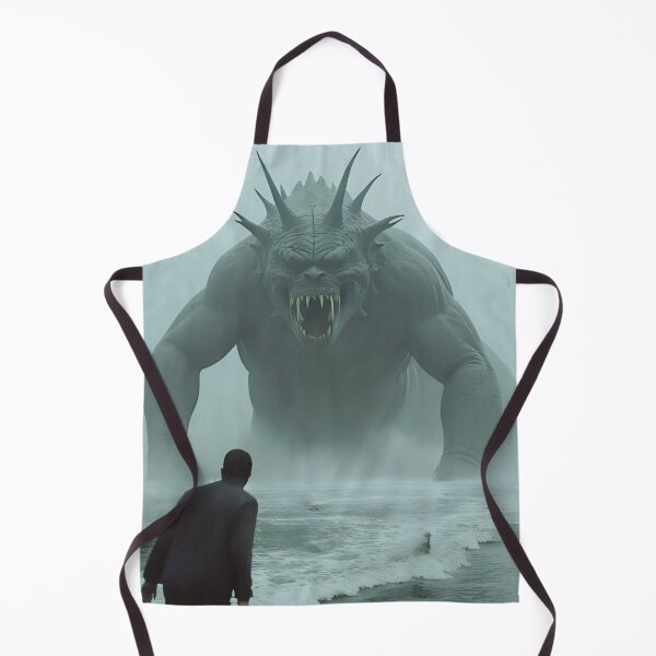 Item preview, Sea monster coming out of the ocean. designed and sold by Extintos.
