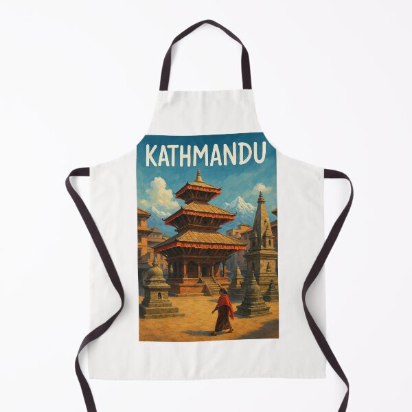 Item preview, Patan Durbar Square and Himalayas, Kathmandu Valley designed and sold by Places On Earth.