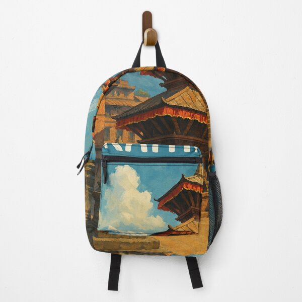 Item preview, Patan Durbar Square and Himalayas, Kathmandu Valley designed and sold by Places On Earth.