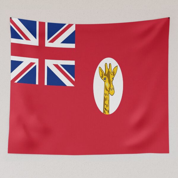 Item preview, Flag of Tanganyika Territory designed and sold by ArtHistoryPrint.
