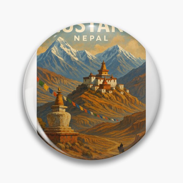 Item preview, Fortress Monastery of Upper Mustang, Nepal designed and sold by Places On Earth.