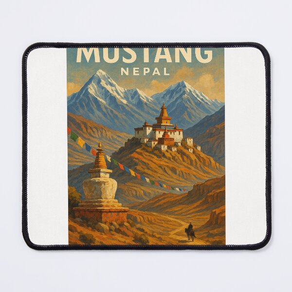 Item preview, Fortress Monastery of Upper Mustang, Nepal designed and sold by Places On Earth.