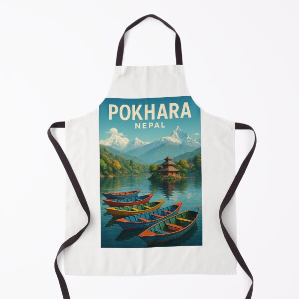 Item preview, Fewa Lake and Annapurna View, Pokhara, Nepal designed and sold by Places On Earth.