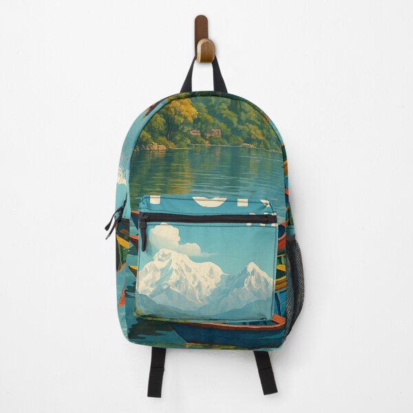 Item preview, Fewa Lake and Annapurna View, Pokhara, Nepal designed and sold by Places On Earth.