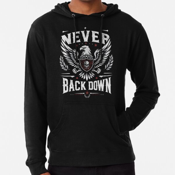 Item preview, Never Back Down designed and sold by RudeOverman.