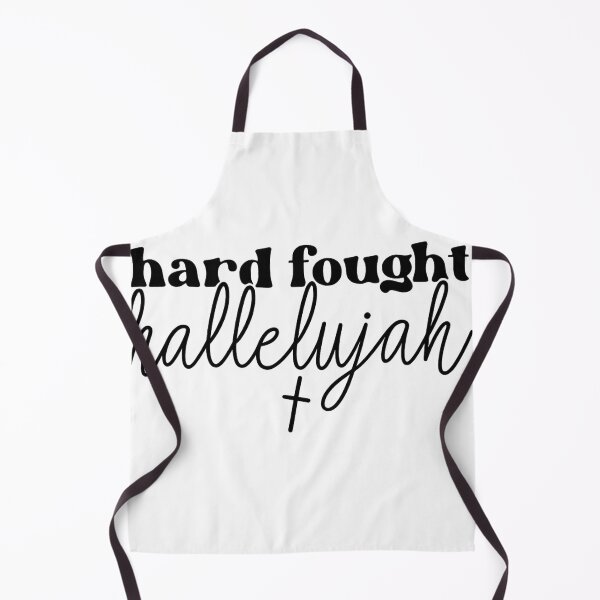 Item preview, Hard Fought Hallelujah | Inspirational Handlettered Christian Quote designed and sold by haitrieuic96.