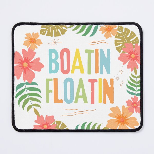 Item preview, Boatin and Floatin – Tropical Summer Floral Design designed and sold by Rank Sol.