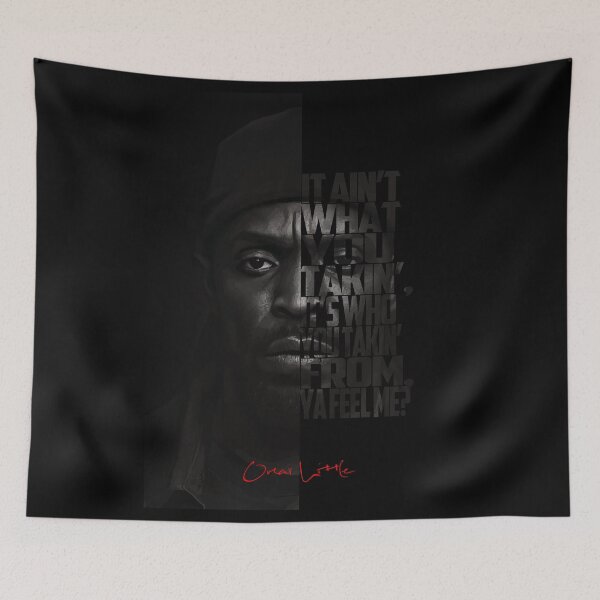 Artikelvorschau, Omar Little – The Wire entworfen und verkauft von Enea Kelo.