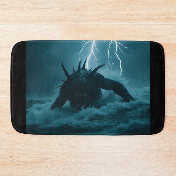 Item preview, Monster Emerging From the Sea During a Storm. designed and sold by Extintos.