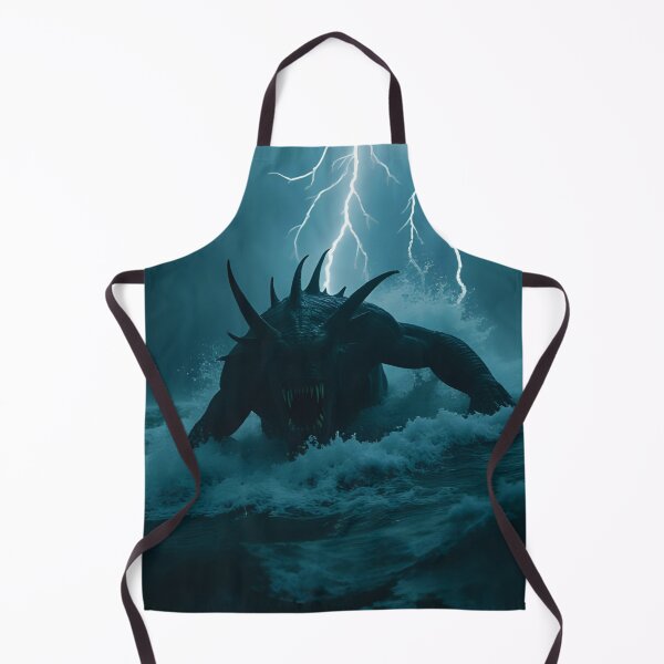 Item preview, Monster Emerging From the Sea During a Storm. designed and sold by Extintos.