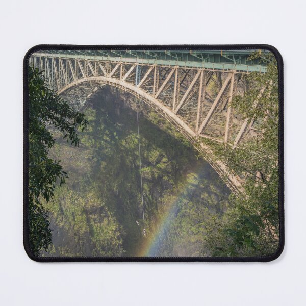 Item preview, Rainbow over Victoria Falls Bridge designed and sold by JoSowden.