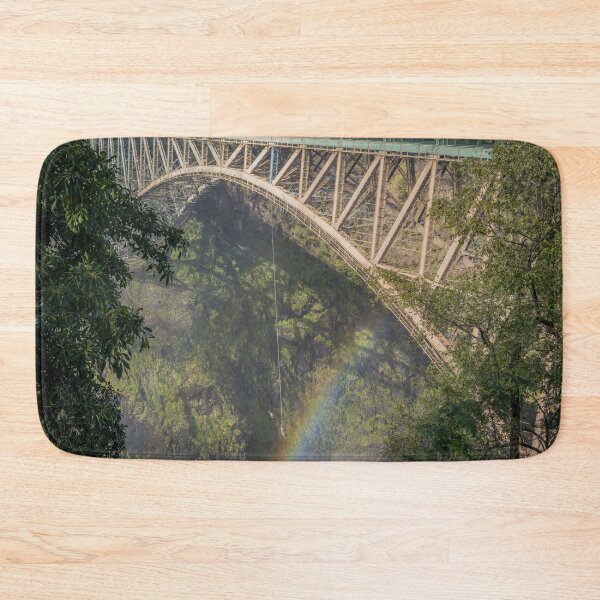 Item preview, Rainbow over Victoria Falls Bridge designed and sold by JoSowden.