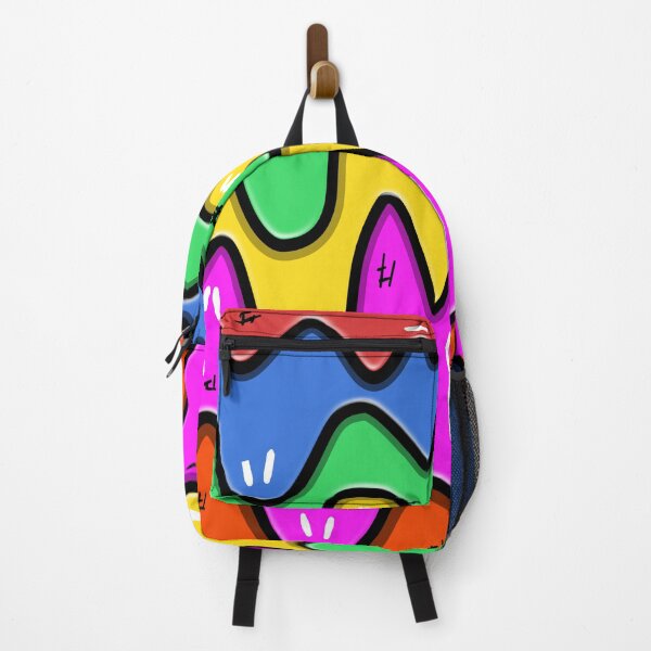 Aperçu de l'œuvre Motif abstrait ondulé coloré – Design pop art dynamique créée et vendue par ForcePrint.