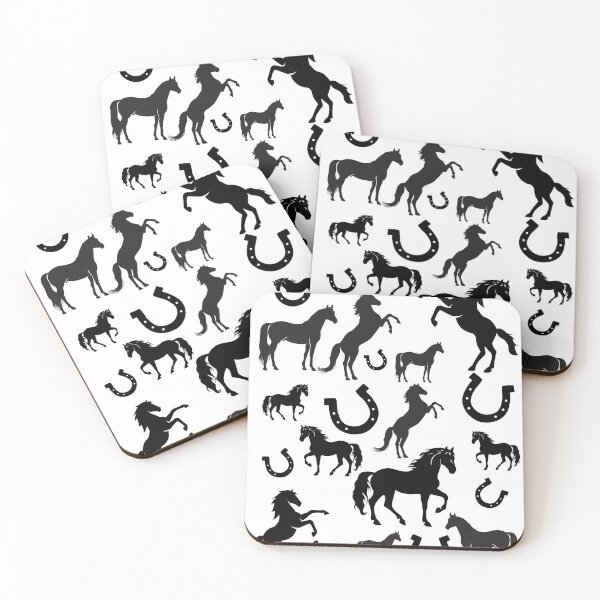Artikelvorschau, Pferdesilhouette entworfen und verkauft von Ishtar Park Equine Shop.