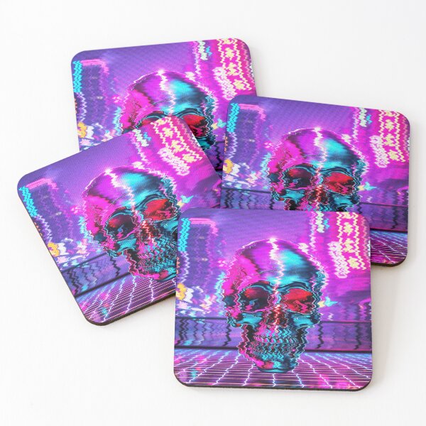 Item preview, Neon Skull Override designed and sold by AlienButterfly.
