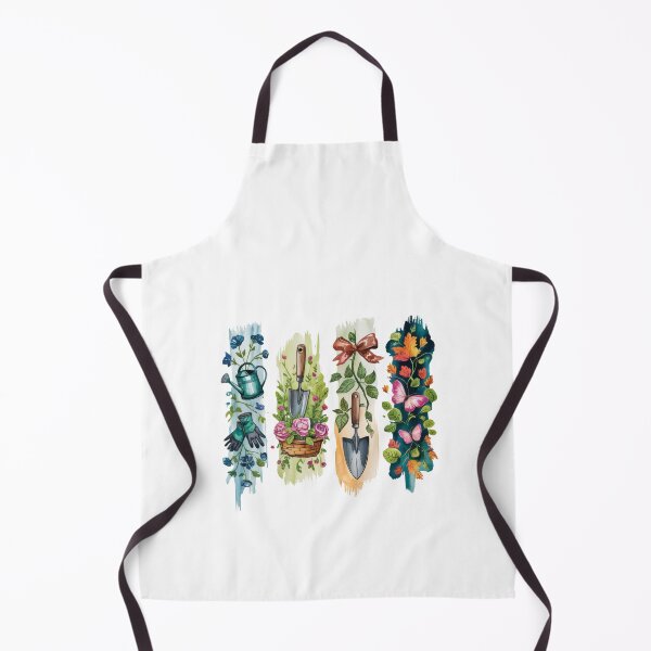 Item preview, Garden tools brushstroke minimalist print designed and sold by CleanDecor.