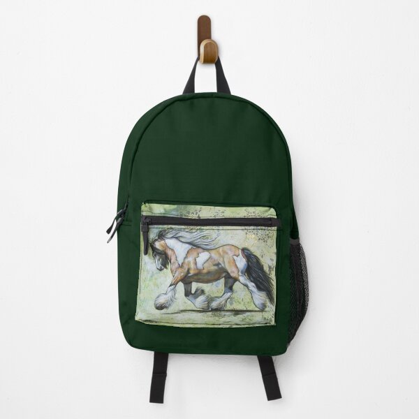 Item preview, Gypsy cob pinto, paint, stallion, horse, acrylic painting designed and sold by Tahnja Wolter.