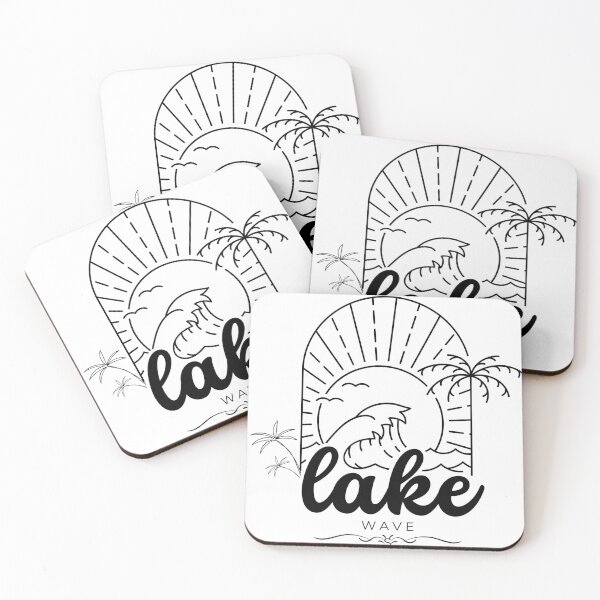 Item preview, Lake Wave – Minimal Retro Water Vibe designed and sold by Rank Sol.