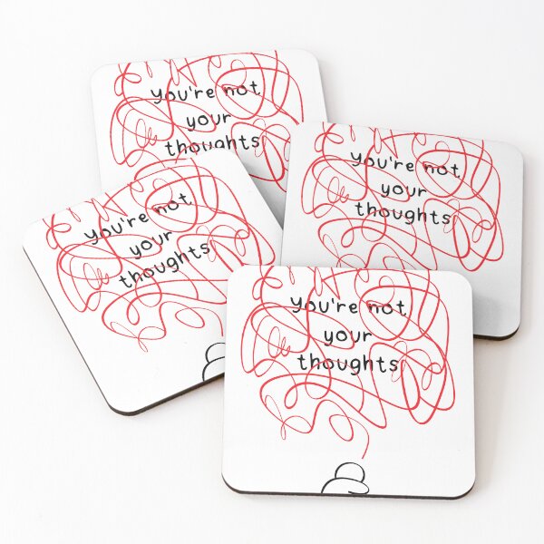 Item preview, You're Not Your Thoughts designed and sold by Nikita Abakumov.