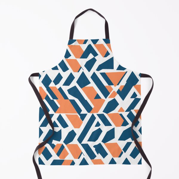 Item preview, Dream Patterns 5 Abstract Geometric in Coral & Navy designed and sold by K1ndo.
